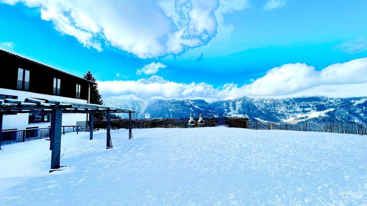 Family & Mountain Lodge C'Est La Vie Hasliberg Exteriör bild